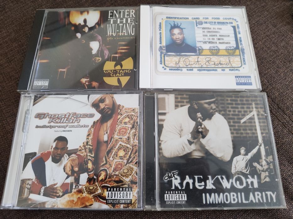 Cd hip-hop Wu-Tang Clan, Ol' Dirty Bastard, Raekwon, Ghostface Killah