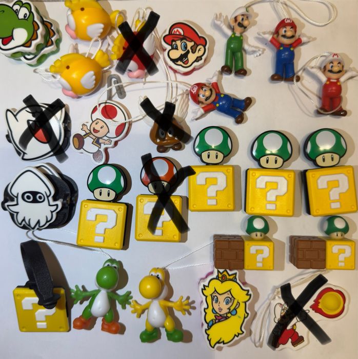 Киндер супер марио трактор  и разное