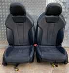 Scaune piele alcantara Audi A5 A4 B9 8W S5 S4 RS5 fata S logo interior