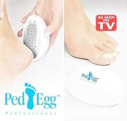 Perie pila calcaie Ped Egg aparat de indeparteaza pielea aspra crapata