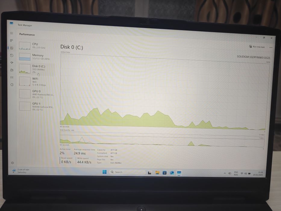 Laptop Lenovo ideapad gaming 3