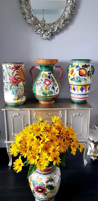 Bol/vas din ceramică italiană glazurata