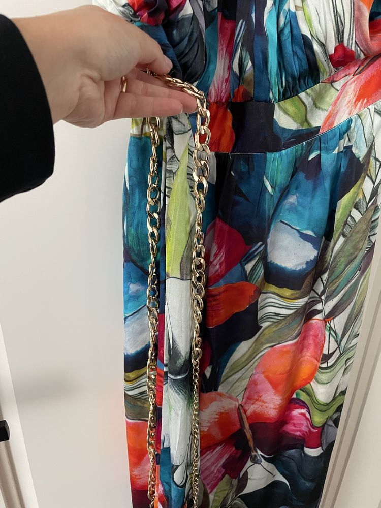 Rochie matase Guess Marciano, marimea L