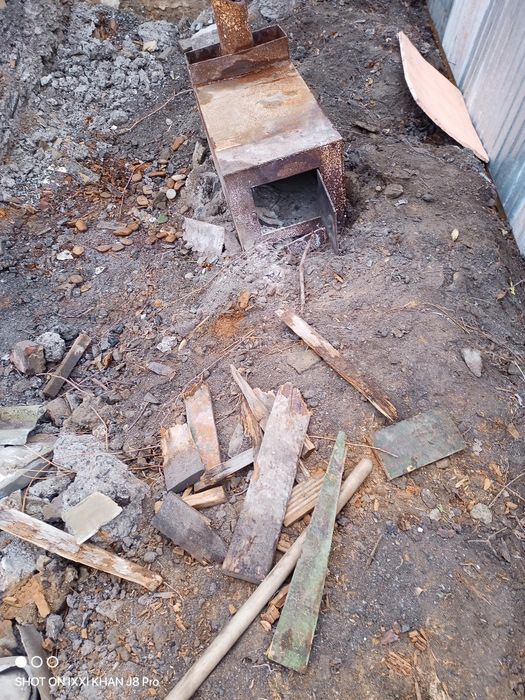 Продам печку стояла в бане