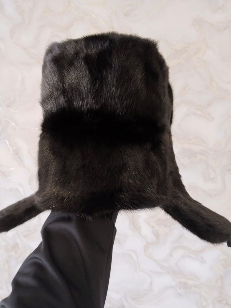 Продам норковую шапку-ушанку