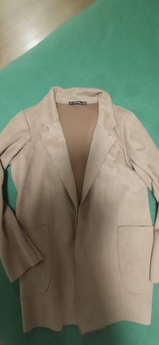 Есенно пролетно сако от велур