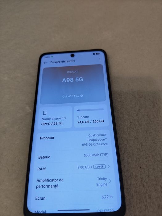 Smartphone Oppo reno A98 5G