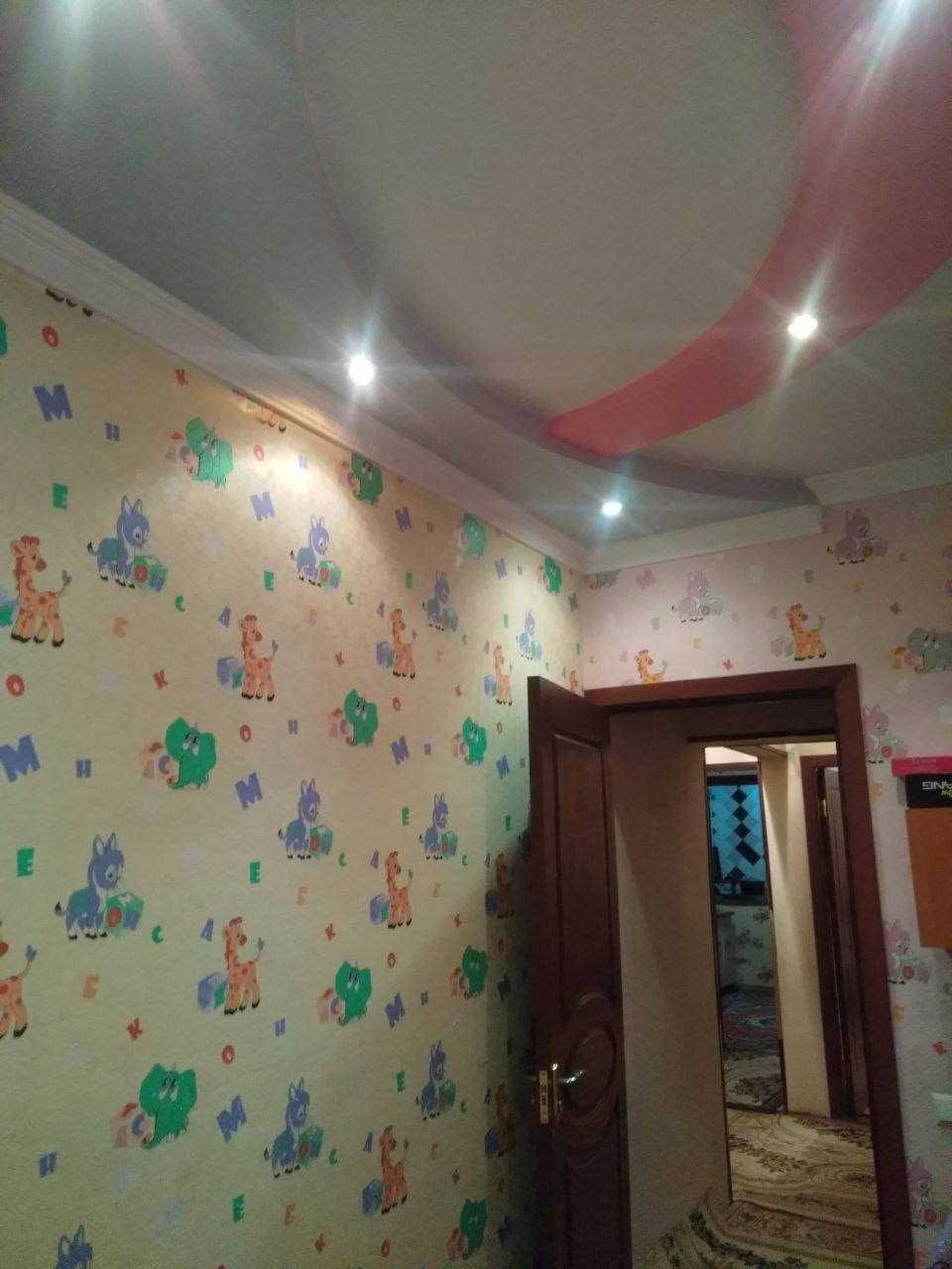 3 хонали квартира сотилади — Генерал Узоқов, 9-қават, 72 м²