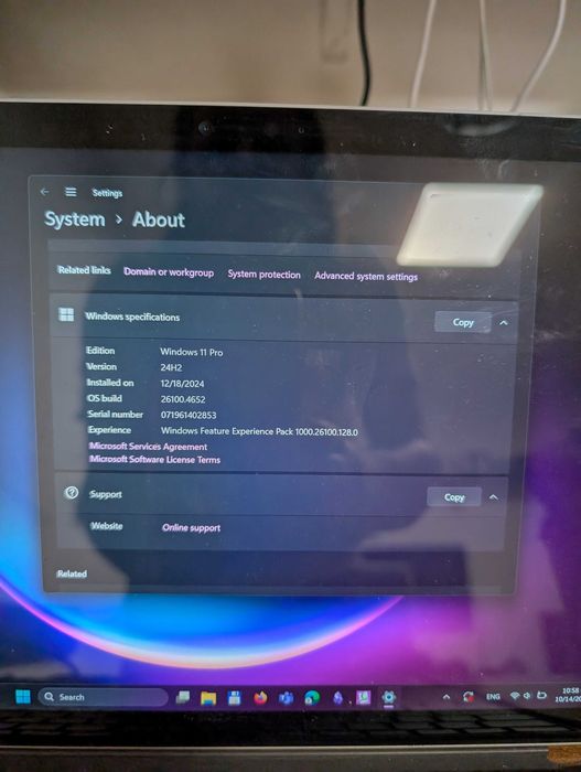 Microsoft Surface Pro 7,1866,12.3″,i5-1035g4,8GB,128 GB,Win11p,