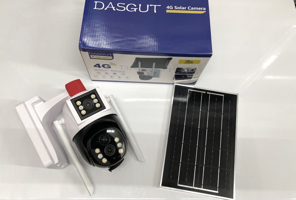 Camera Solara Supraveghere Color Video 4G 8mp Alarma Audio Sd64Gb IP66