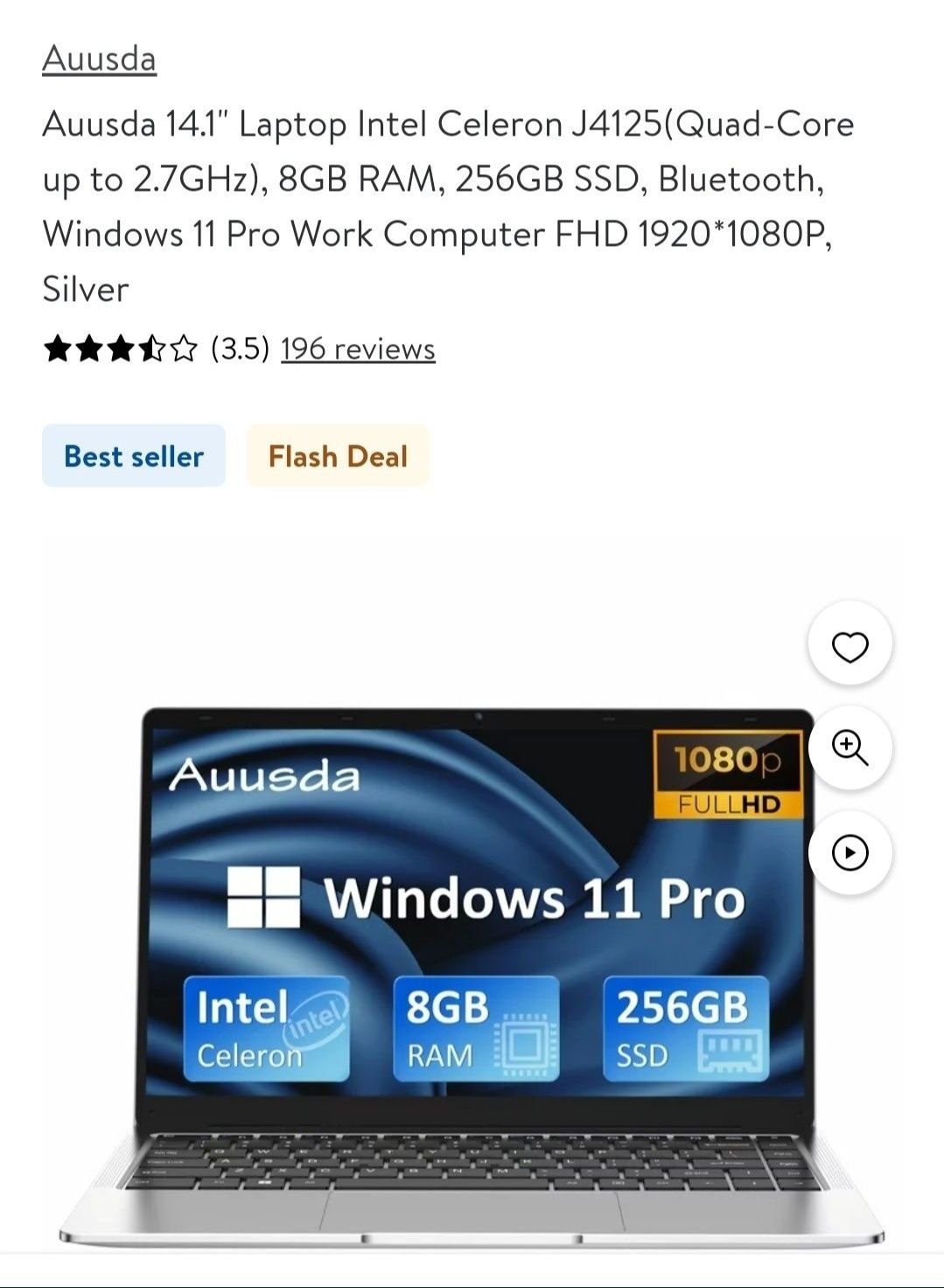 Laptop Auusda Nou 256 GB SSD - Sigilat