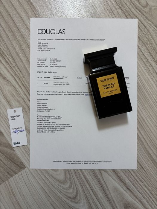 Tom Ford Tobacco Vanille *plin*
