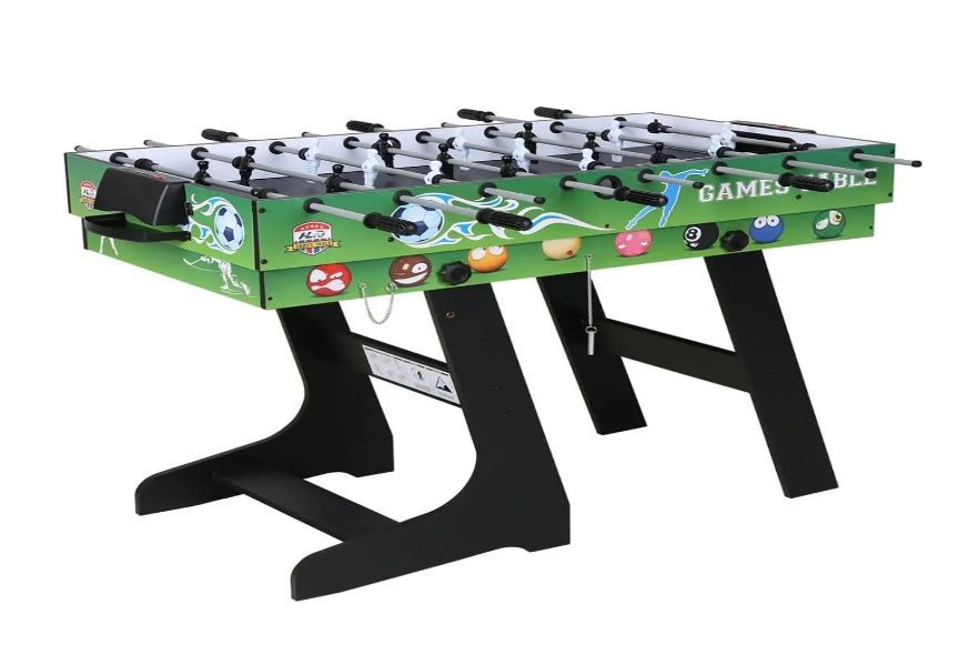 Игра 4 в 1 джаги, билярд, пинг-понг, въздушен хокей SC0062GN-A