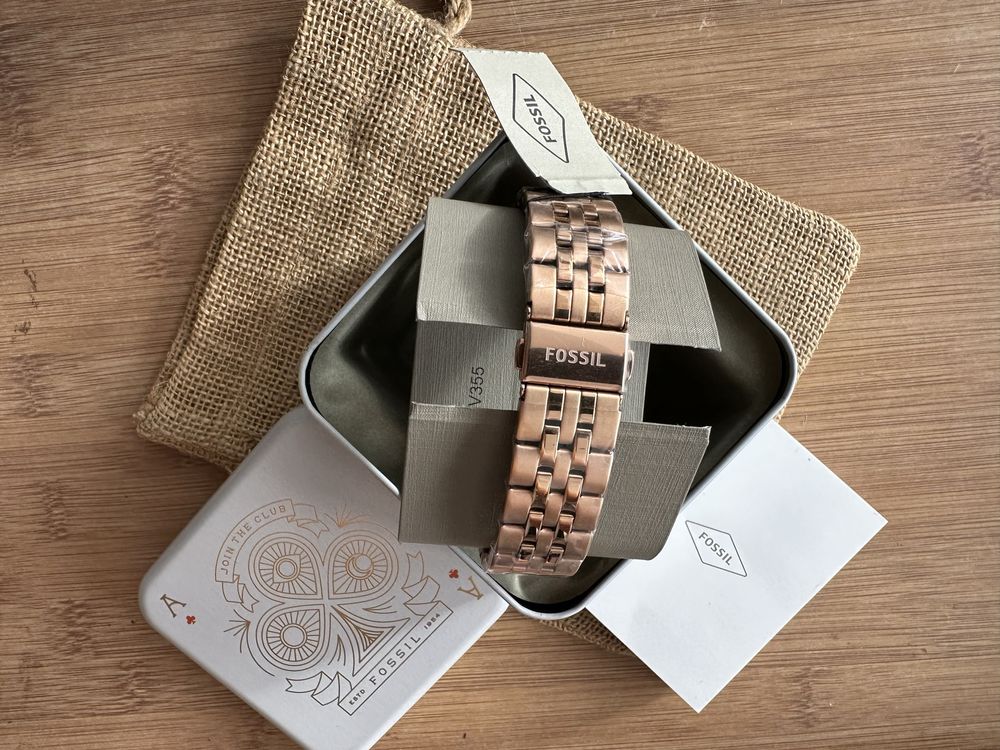 Fossil Boyfriend de dama rose es3493 nou