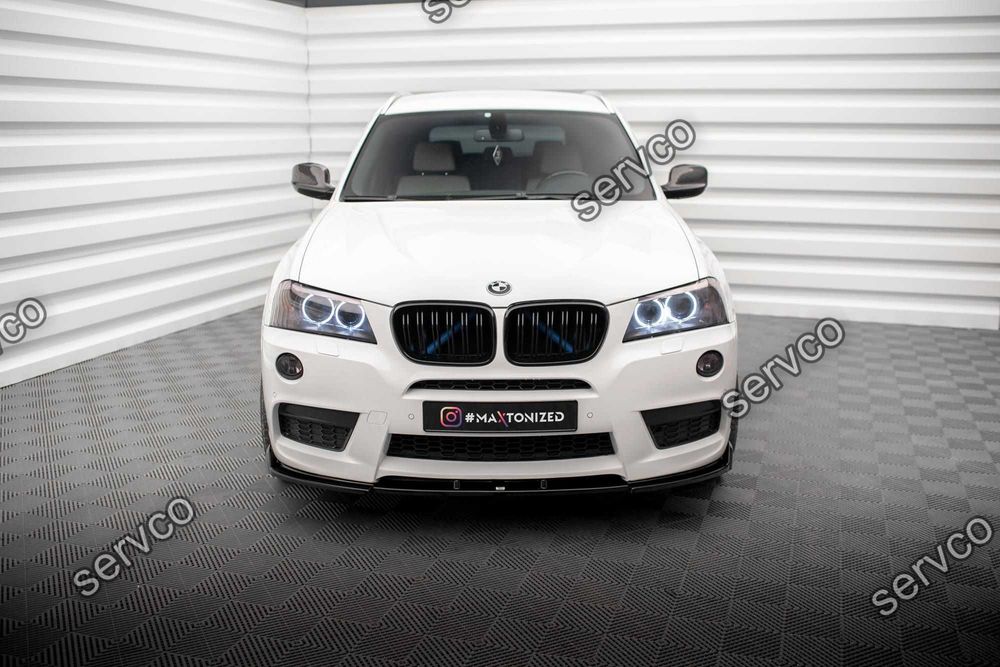 Prelungire bara fata Bmw X3 F25 M-Pack 2010-2014 v2 - Maxton Design