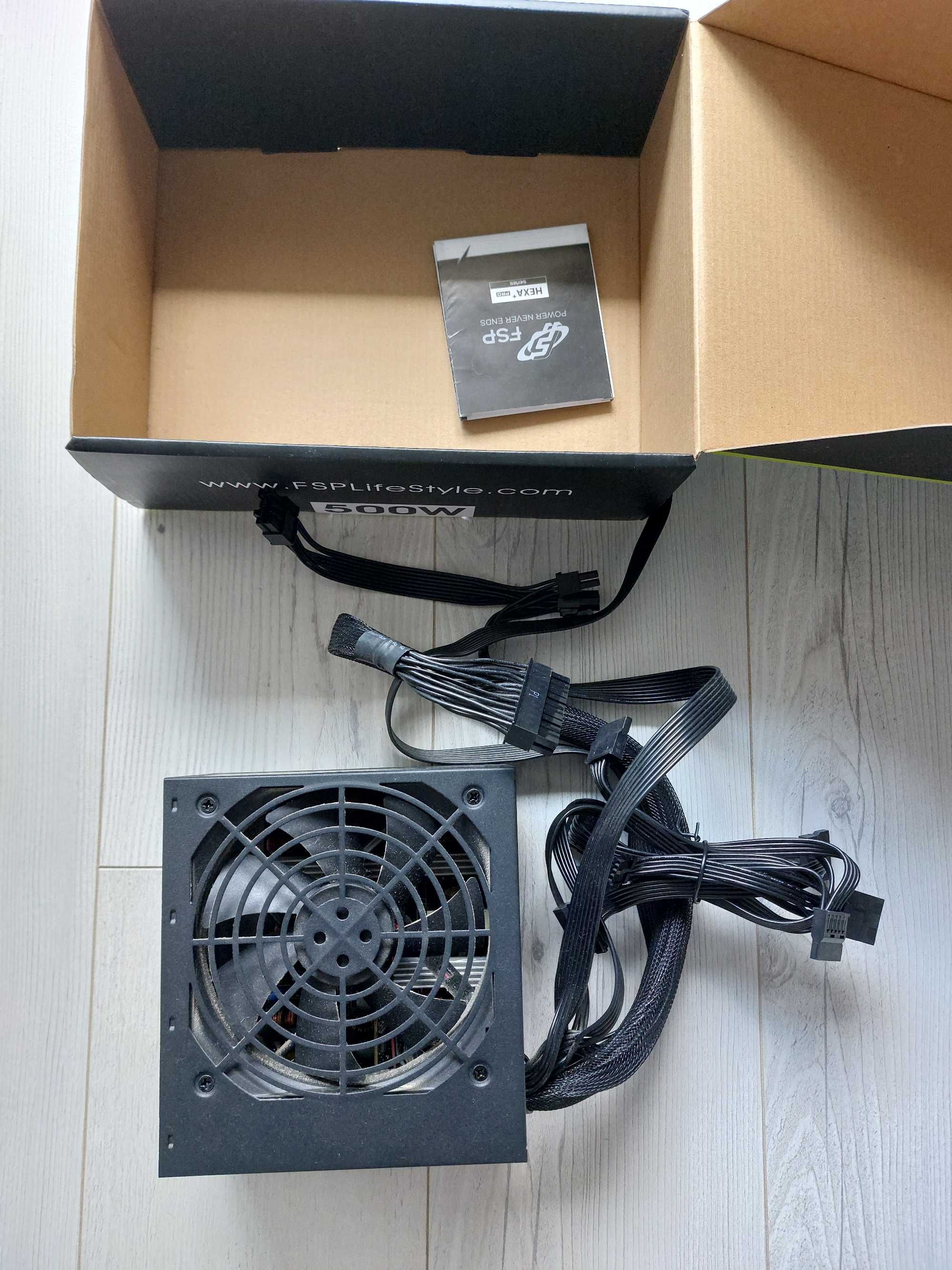 Захранване за компютър FSP Group HEXA+ Pro 500 (H3-500), 500W, 80 Plus