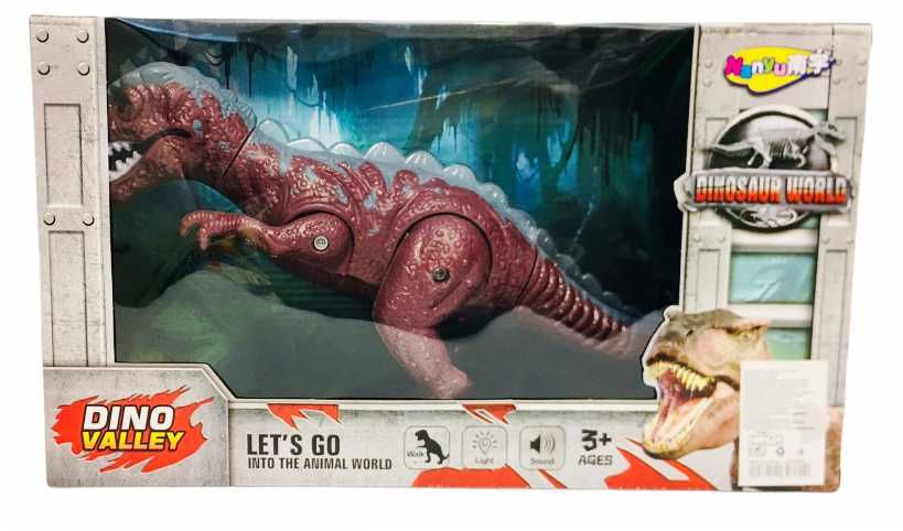 Ходещ Динозавър със светлини и звук 38см