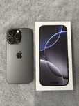 Iphone 16 Pro,black Titanium,256Gb