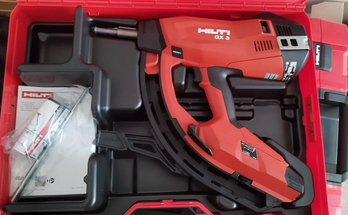 Hilti GX 3 пистолет пушка такер хилти директен монтаж в бетон на пирон