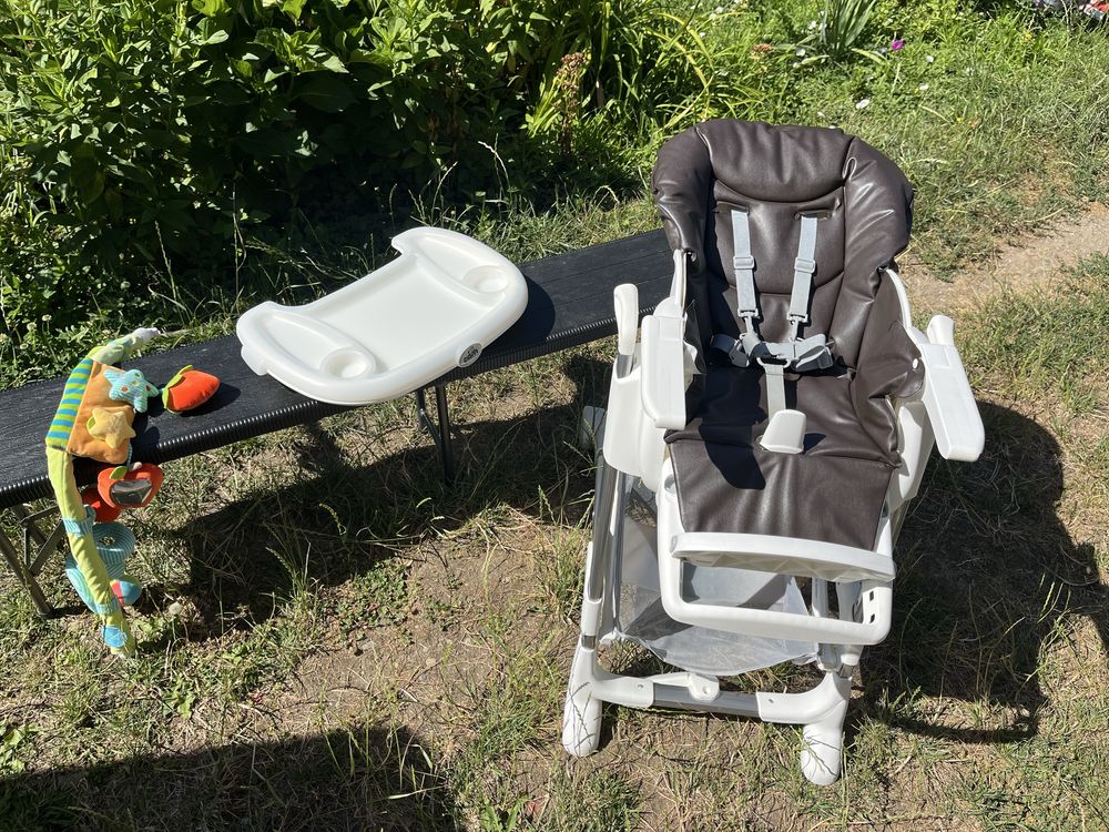 Scaun de masa pentru bebelusi, reglabil, 6-36 luni