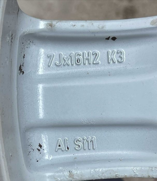 Set jante aliaj R16 Opel, Vw 5x110 cu anvelope de vara