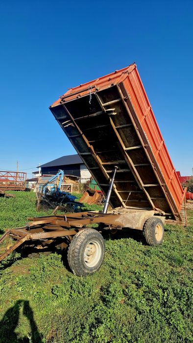 Remorca basculabila 3 părți