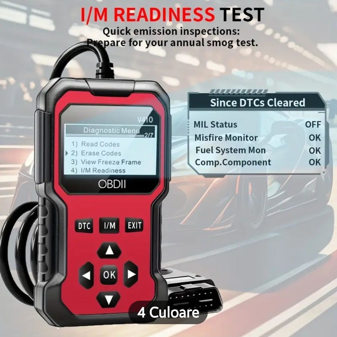 Tester auto OBD 2 diagnoza obd model 2025