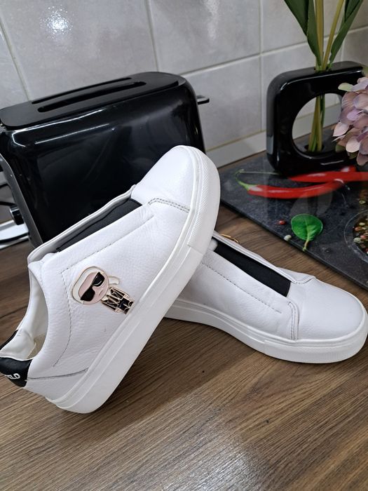 Pantofi sport din piele Karl Lagerfeld mas 36