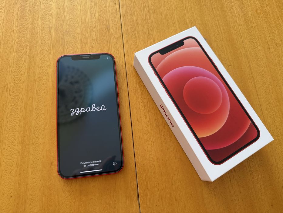 Apple iPhone 12 product red 128gb