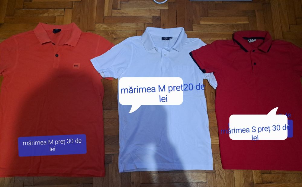 Tricouri, pantaloni scurți mărimea S-M