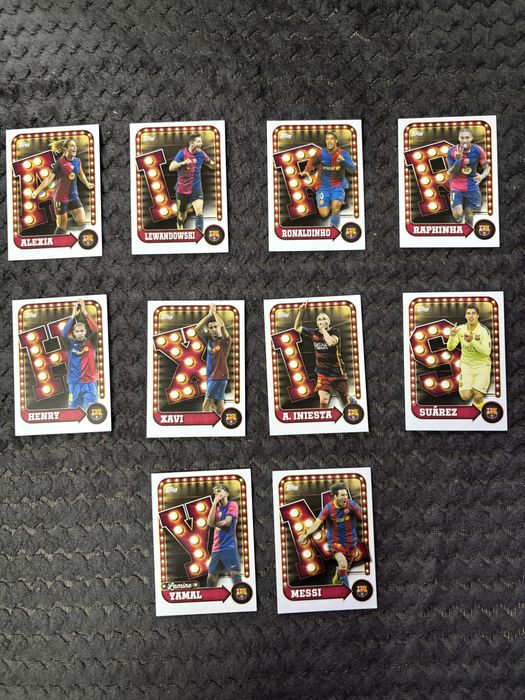 Продавам Topps сетове Барселона и Байерн