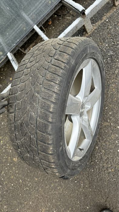 Jante Audi originale +anvelope IARNA 235/50/19
