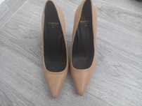 MANGO, pantofi stilleto nude, masura 38, NOI fara eticheta