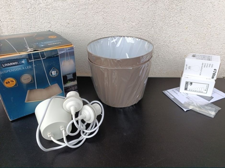 Lampa suspendata LED LIVARNO becuri led lustra plafoniera accesorii