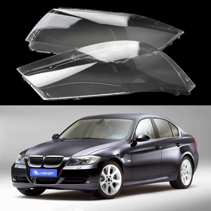 Стъкла за фарове BMW E90/E91, Капаци за фар BMW E90/E91 2005-