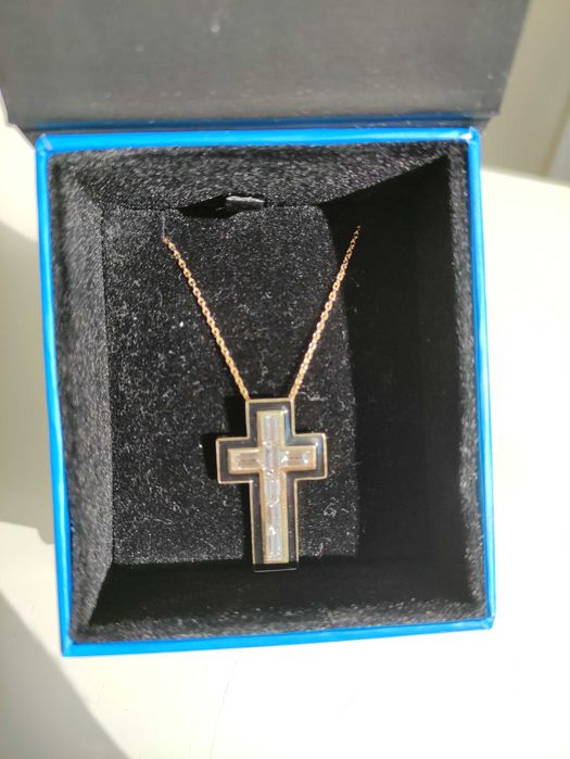 Colier aur 18k cu diamante 1.76ct lab grown