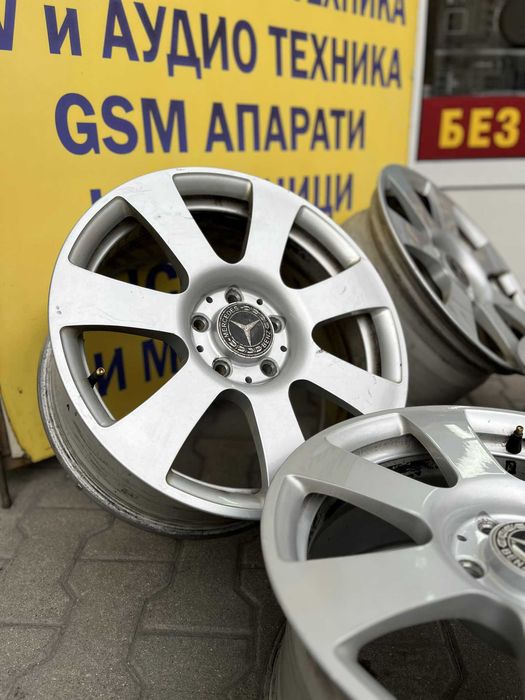 Джанти Mercedes 17 цола , 5х112 , 8j , Еt43, 66.6 мм отвор