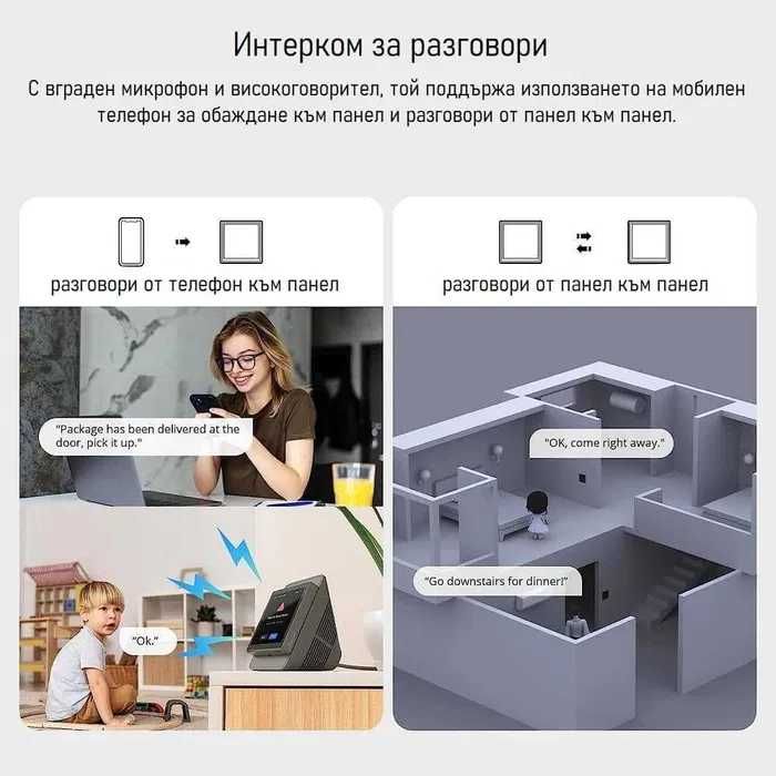 SONOFF NSPanel PRO Смарт панел за централно управление - БЯЛ