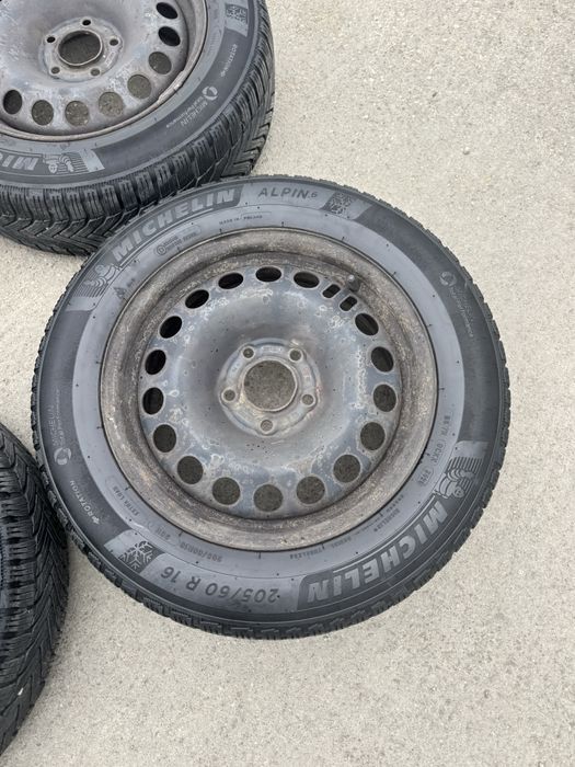 Jante Opel Astra J cauciucuri iarna Michelin Alpin6 205 60 16 DOT3420