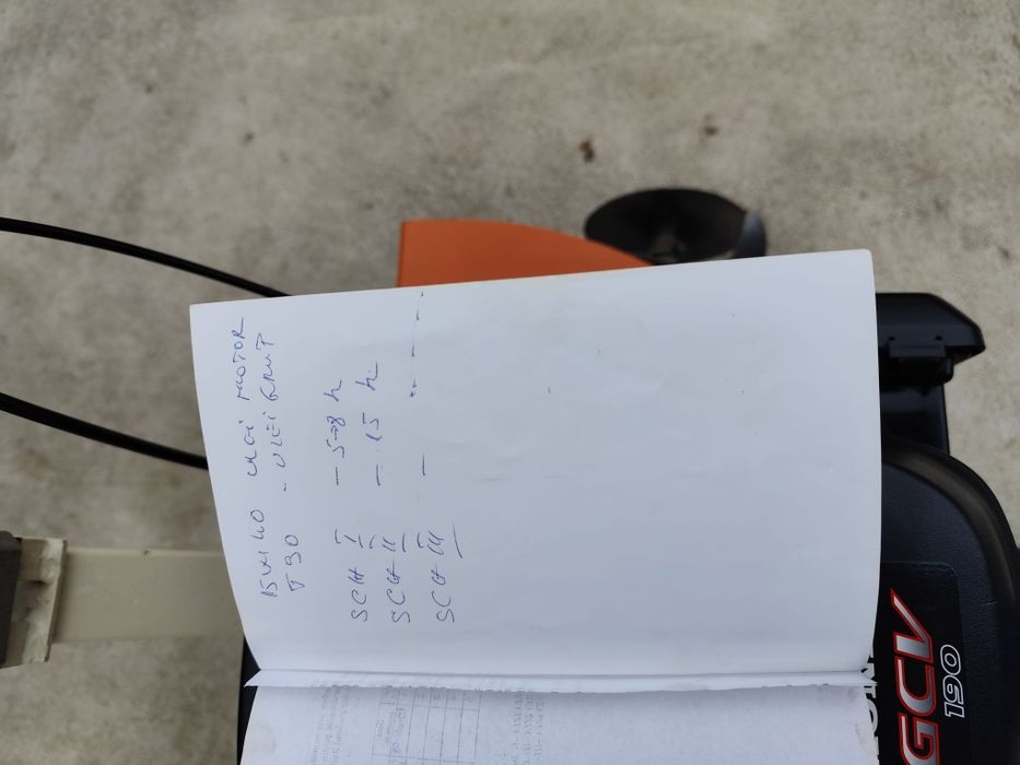 Motocultor Ruris ax melcat grup reductor din fontă