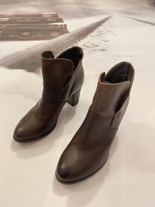 Botine Flare&Brug piele 38