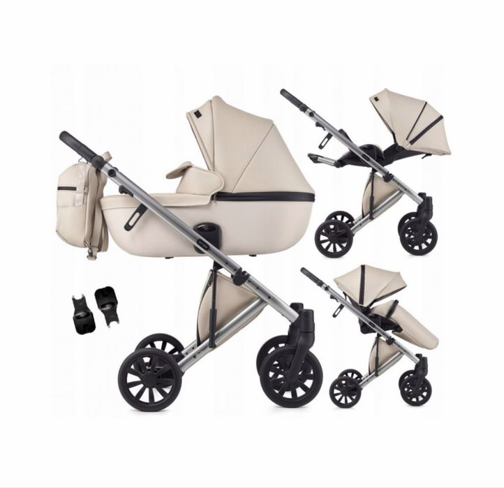 Бебешка количка Anex E type + столче за кола и база