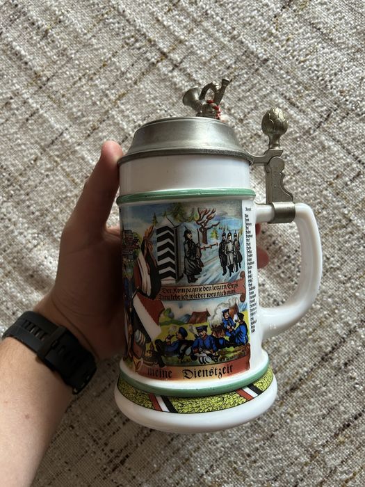 Halbă muzicală germană „Erinnerung”, model comemorativ de regiment