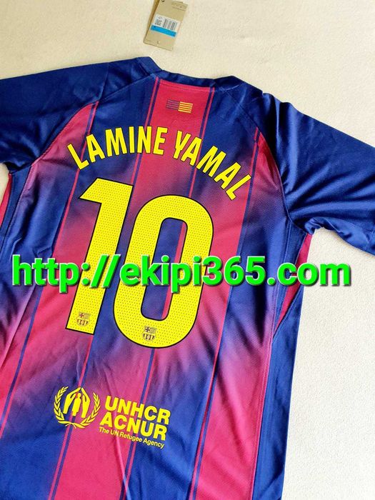 Ламин Ямал 10 - Барселона тениска НОВ 2025/26 - ПРОМО