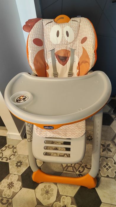 Scaun de masa Chicco Polly 2 Start 4roti, Fancy Chicken
