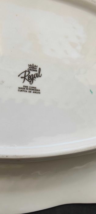 Set platouri pt pește porțelan 110  lei 7piese