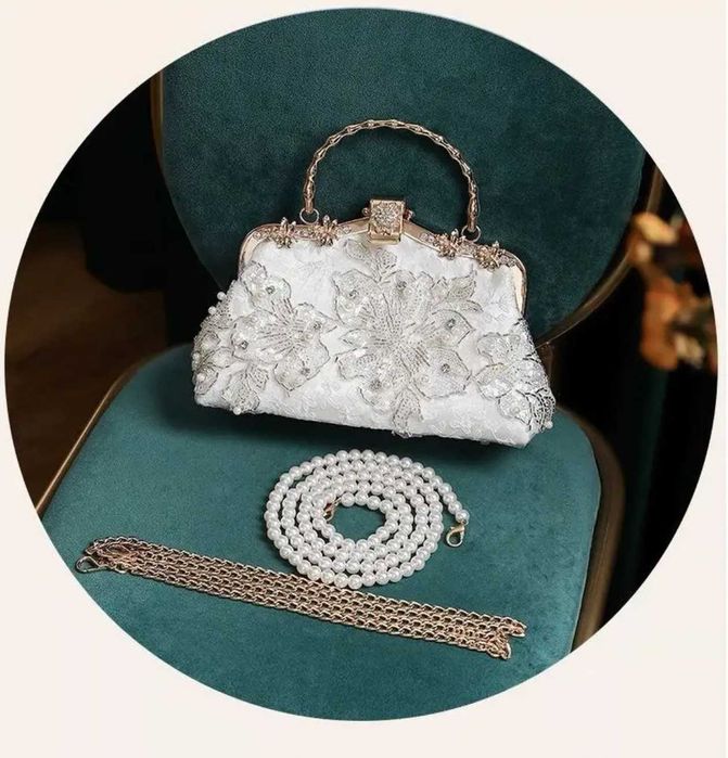 нова чанта с мъниста