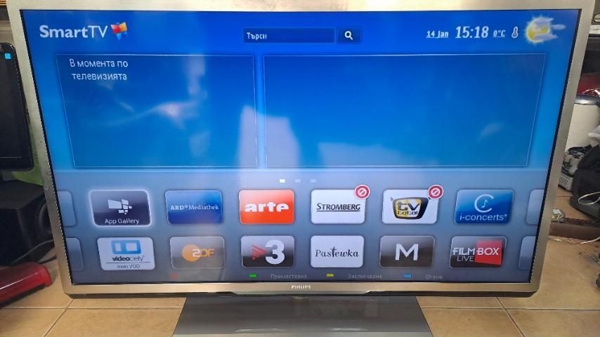 PHILIPS SMART ТВ , 40инча/102см/НЕТ,HDMI,USB-400лв