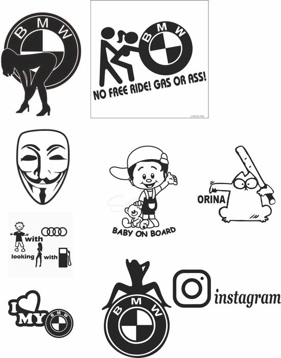 Stickere auto / home / personalizate / preturi mici / PERSONALIZATE