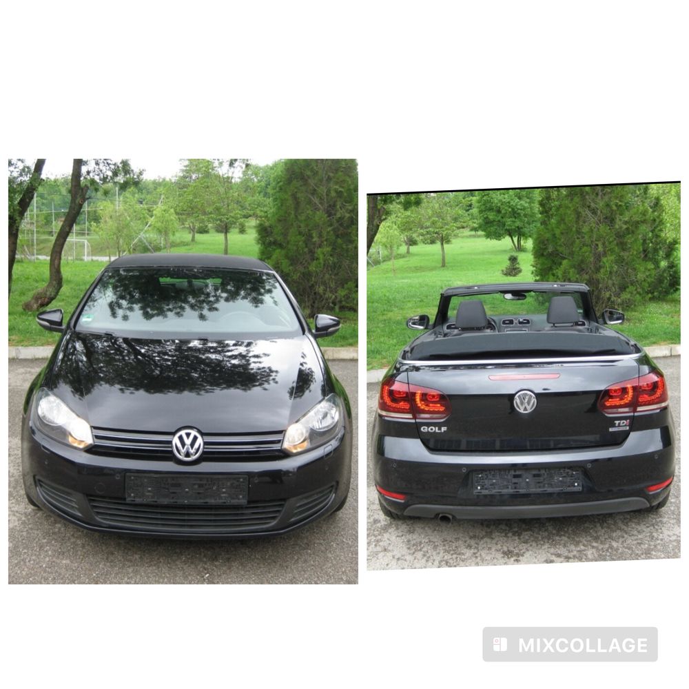 Vw golf 6 cabrio Life Bluemotion